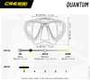 ΜΑΣΚΑ QUANTUM CRESSI
