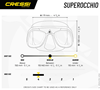 ΜΑΣΚΑ SUPEROCCHIO CRESSI