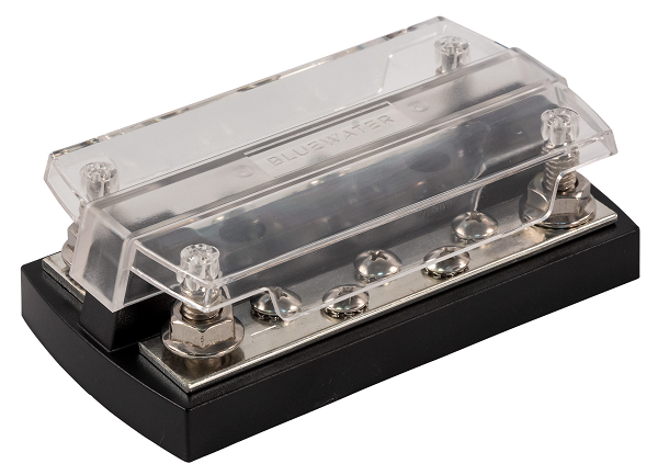 ΜΠΑΡΑ ΔΙΑΚΛΑΔΩΣΗΣ ΜΕ ΔΙΠΛΑ ΣΤΟΙΧΕΙΑ ΣΥΝΔΕΣΗΣ 10 ΘΕΣΕΩΝ 150Α 02361 BLUE WATER