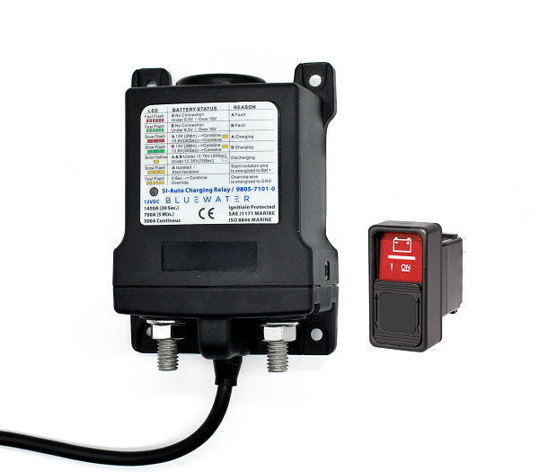 ΜΑΓΝΗΤΙΚΟ ΡΕΛΕ ΑΥΤΟΜΑΤΗΣ ΦΟΡΤΙΣΗΣ 500A 02406-500 BLUEWATER