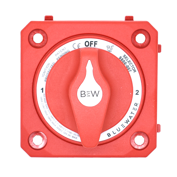 ΕΠΙΛΟΓΕΑΣ ΜΠΑΤΑΡΙΑΣ OFF/1/2/BOTH 300Α 02355-300 BLUEWATER