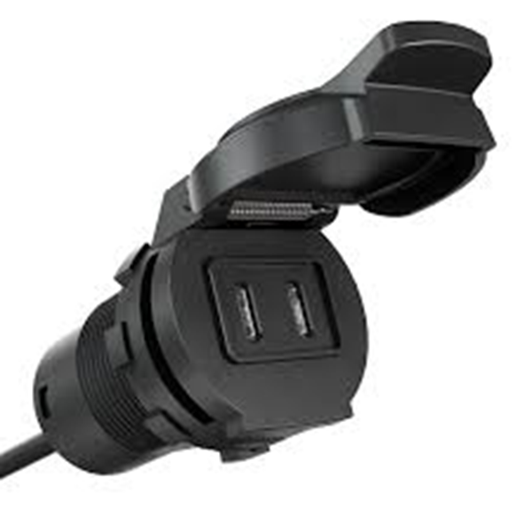 ΑΔΙΑΒΡΟΧΗ ΠΡΙΖΑ ΦΟΡΤΙΣΗΣ TYPE-C ΔΙΠΛΗΣ ΕΞΟΔΟΥ 02515 AQUAAMP