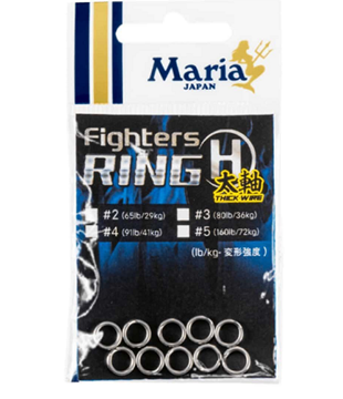 Εικόνα της ΚΡΙΚΑΚΙ FIGHTER RING-H THICK WIRE YAMASHITA