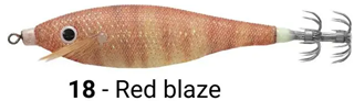 ΚΑΛΑΜΑΡΙΕΡΑ CINNETIC ΚΑΛΑΜΑΡΙΕΡΑ SQUID JIG PRO 18 Red blaze