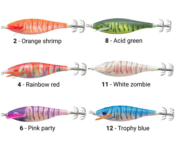ΚΑΛΑΜΑΡΙΕΡΑ CINNETIC ΚΑΛΑΜΑΡΙΕΡΑ SQUID JIG TIGER