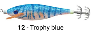 ΚΑΛΑΜΑΡΙΕΡΑ CINNETIC SQUID JIG TIGER 12 Trophy blue