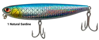 ΤΕΧΝΗΤΟ ΔΟΛΩΜΑ MAGNUM SILKY SLIDER 130F 1 Natural sardine