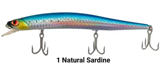 ΤΕΧΝΗΤΟ ΔΟΛΩΜΑ CINNETIC CRAFTY MINNOW 150F 1 Natural sardine