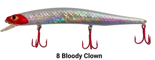 ΤΕΧΝΗΤΟ ΔΟΛΩΜΑ CINNETIC CRAFTY MINNOW 150F 8 Bloody clown
