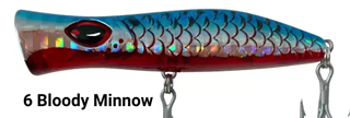 ΤΕΧΝΗΤΟ ΔΟΛΩΜΑ CINNETIC MINI TORNADO 70F 6 Bloody minnow