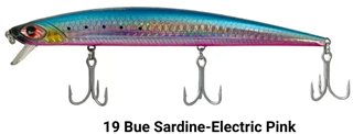 ΤΕΧΝΗΤΟ ΔΟΛΩΜΑ CINNETIC SKY LINE MINNOW SLIM 140F 19 Blue sardine