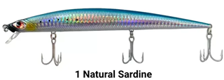 ΤΕΧΝΗΤΟ ΔΟΛΩΜΑ CINNETIC SKY LINE MINNOW SLIM 175F 1 Natural sardine