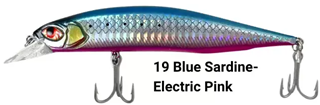 ΤΕΧΝΗΤΟ ΔΟΛΩΜΑ CINNETIC BAY BANDIT 135F 19 Blue sardine/Electric pink