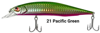 ΤΕΧΝΗΤΟ ΔΟΛΩΜΑ CINNETIC BAY BANDIT 135F 21 Pacific green