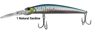 ΤΕΧΝΗΤΟ ΔΟΛΩΜΑ CINNETIC DEEP TRACKER 105F 1 Natural sardine