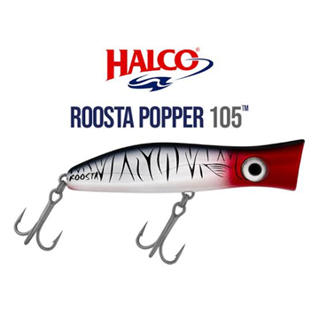 Εικόνα της ΤΕΧΝΗΤΟ ΔΟΛΩΜΑ HALCO ROOSTA POPPER  10,5cm - 30gr