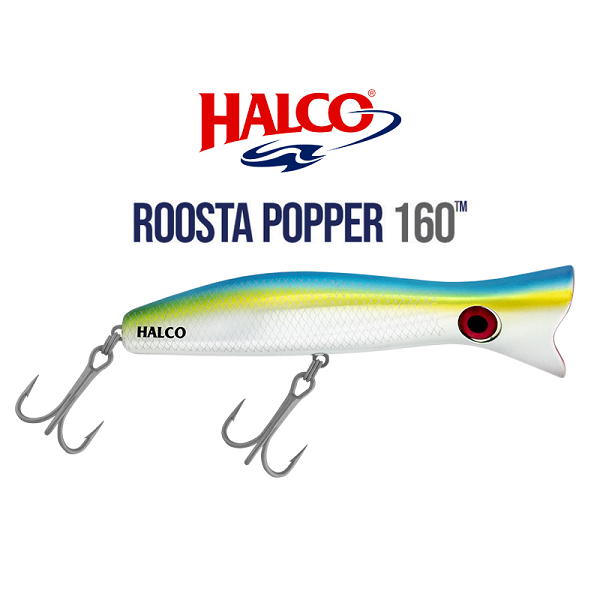 ΤΕΧΝΗΤΟ ΔΟΛΩΜΑ HALCO ROOSTA POPPER 160 (16cm - 75gr)