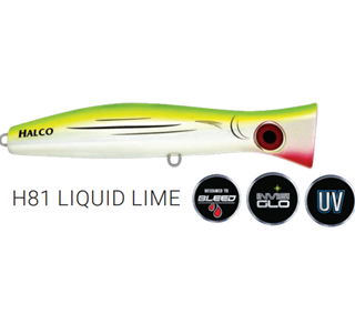 ΤΕΧΝΗΤΟ ΔΟΛΩΜΑ HALCO ROOSTA POPPER 160 (16cm - 75gr) H81