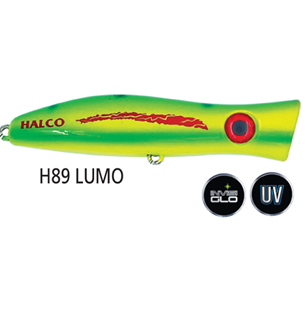 ΤΕΧΝΗΤΟ ΔΟΛΩΜΑ HALCO ROOSTA POPPER 160 (16cm - 75gr) H89